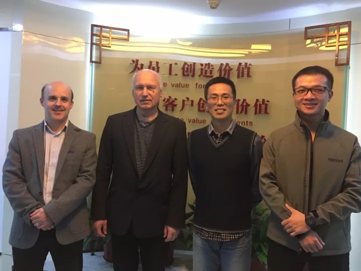 Fuguang Water Affairs | Professor Yuan, Key Laboratory of Underwater Acoustic Communication and Marine Information Technology, Ministry of Education, Xiamen University and others visited our company
